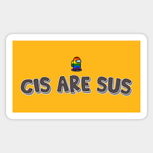 CIS ARE SUS Sticker